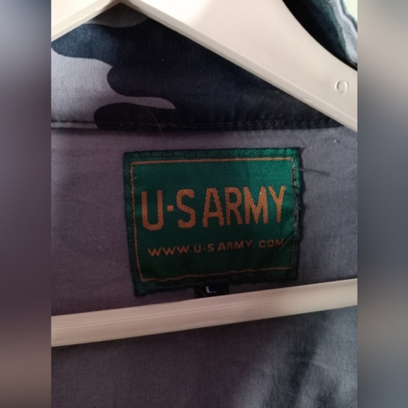 Military Style Camo Jacket - Picture 4 of 4